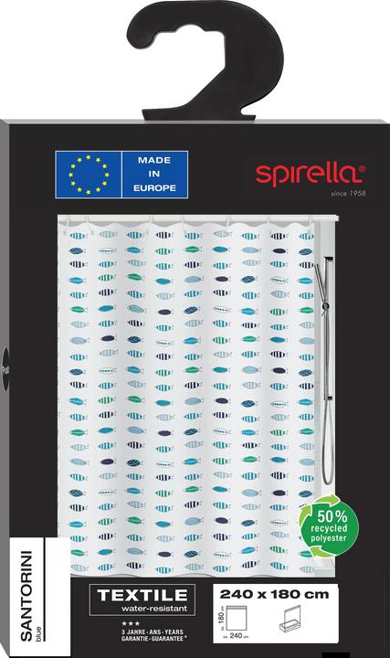 Actual product image spirella Santorini (240 x 180 cm)