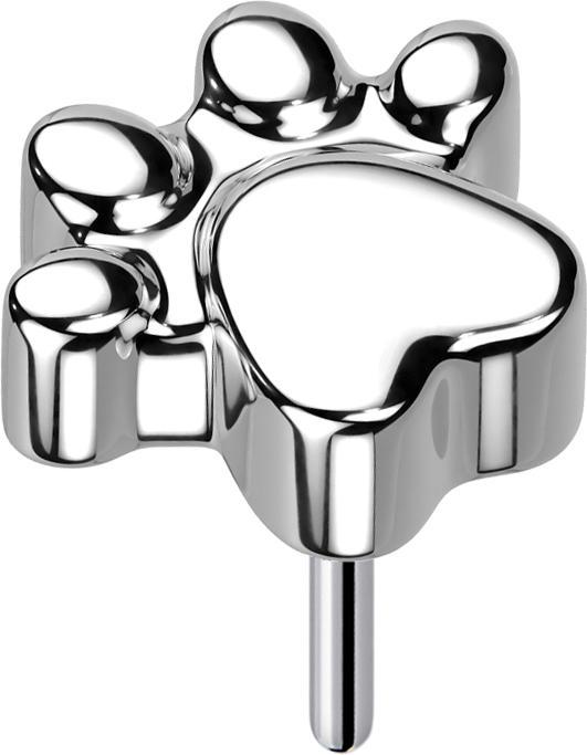 Immagine prodotto Star Piercing Zampa d'argento Threadless (senza ottone, Titanio)