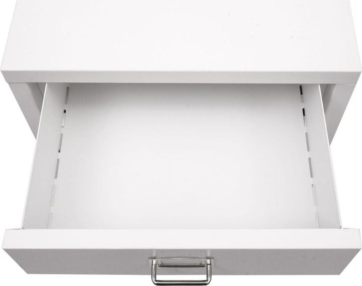 Immagine prodotto Mendler Piedistallo mobile HWC-L49, metallo 55x40x41cm 4 cassetti, bianco