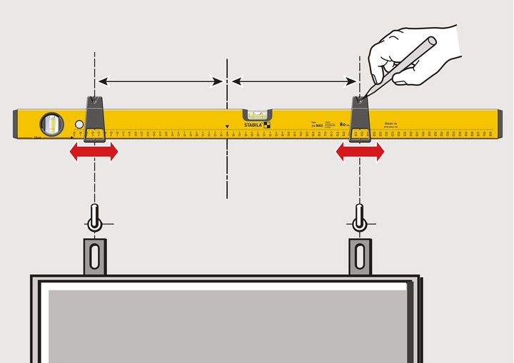 Actual product image Stabila Spirit level (80 cm)