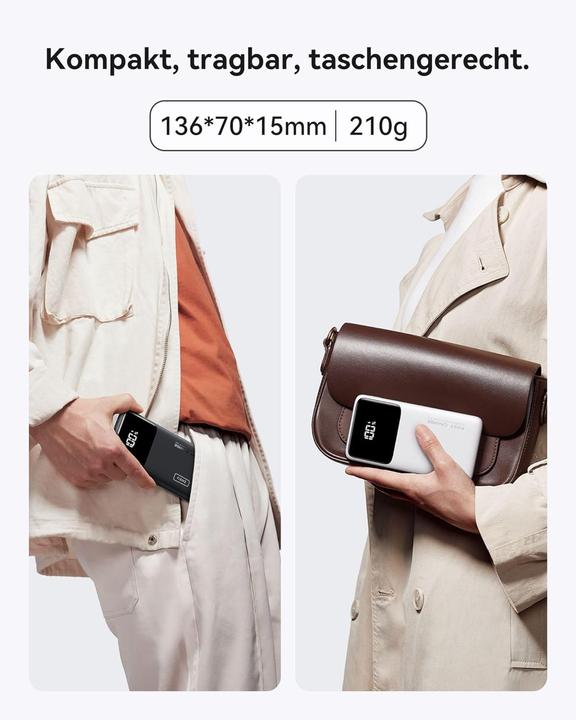 Image du produit INIU Charge rapide (10000 mAh, 22.50 W, 22.50 Wh)