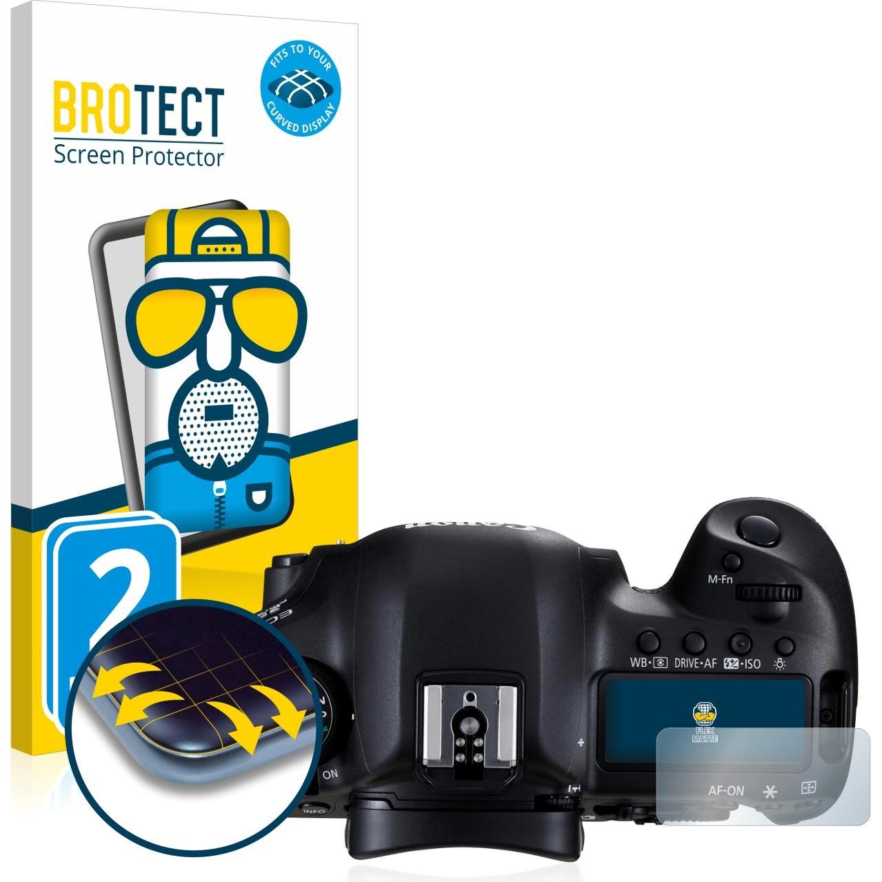 BROTECT Full-Cover Displayschutz Matt (Displayschutz, EOS 5D Mark III), Kameraschutz