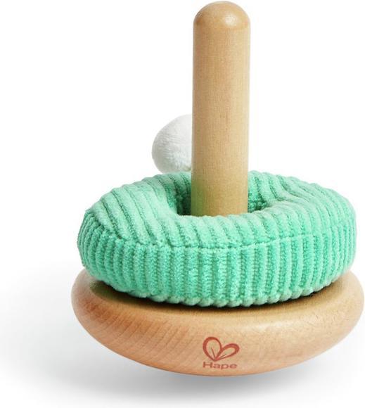 Actual product image Hape Stack long-eared rabbit