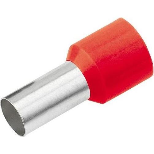 Cimco, Kabelverbindung, Aderendhülse 1.5 mm² 18 mm Teilisoliert Rot 18 2205 100 St.