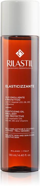 Produktbild Rilastil Elasticizing Oil Softening, Protective, and Regenerating Body Treatment for Inelastic Skin and Scars (Körperöl, 130 ml)