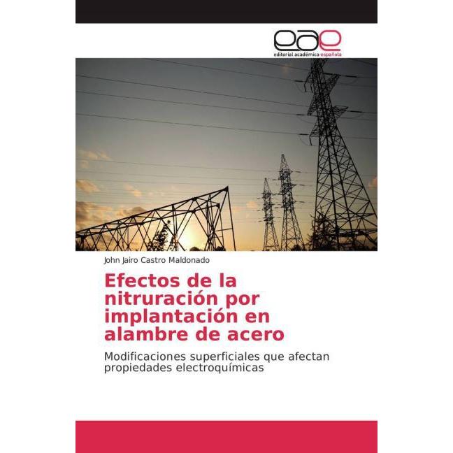 Efectos de la nitruración por implantación en alambre de acero, Fachbücher von John Jairo Castro Maldonado