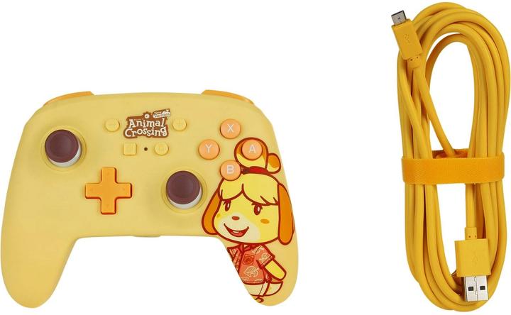 Productafbeelding PowerA Verbeterde bedrade controller voor Nintendo Switch - Animal Crossing: Isabelle (Switch)