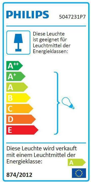 Label énergétique Philips Base de Hue Buckram (500 lm, GU10)