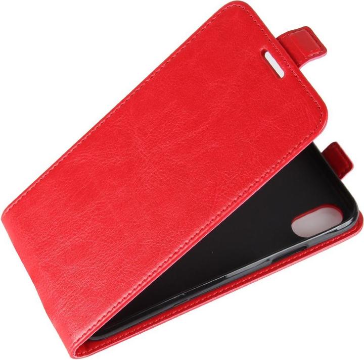 Image du produit Cover-Discount Etui à rabat en cuir avec compartiment photo vertical (Apple iPhone X, Apple iPhone XS)