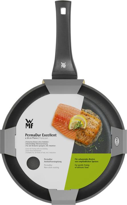 Immagine prodotto WMF Stielpfanne PermaDur Excell (24 cm, Padella per friggere, Alluminio)