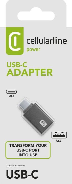 Actual product image Cellularline USB to USB-C adapter