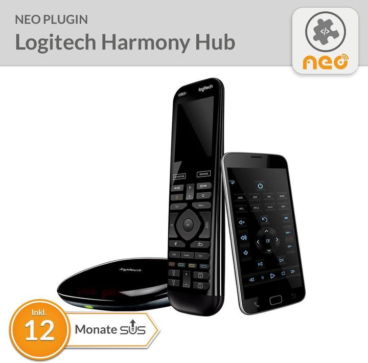 Actual product image Mediola NEO Plugin Logitech Harmony Hub (Device-specific remote control, Infrared)