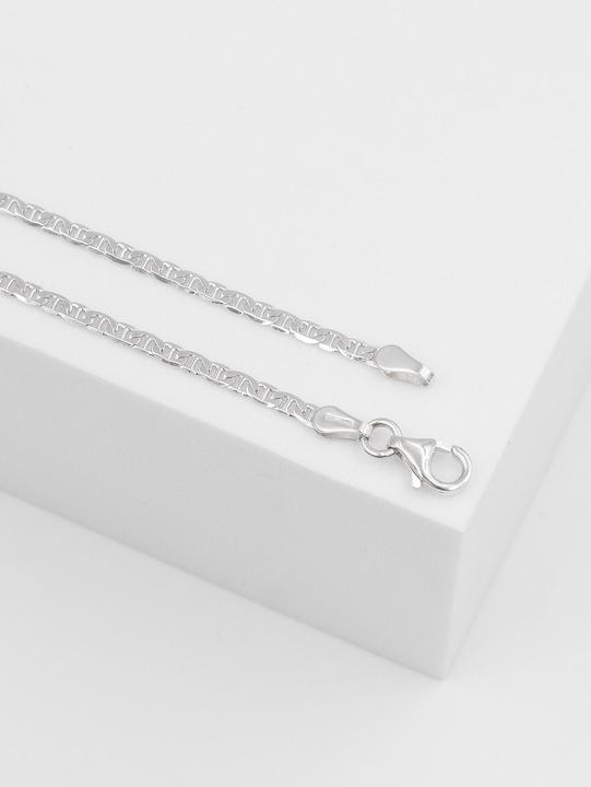 Image du produit Muau Tablier à barres (19 cm, Or blanc 750/18K)