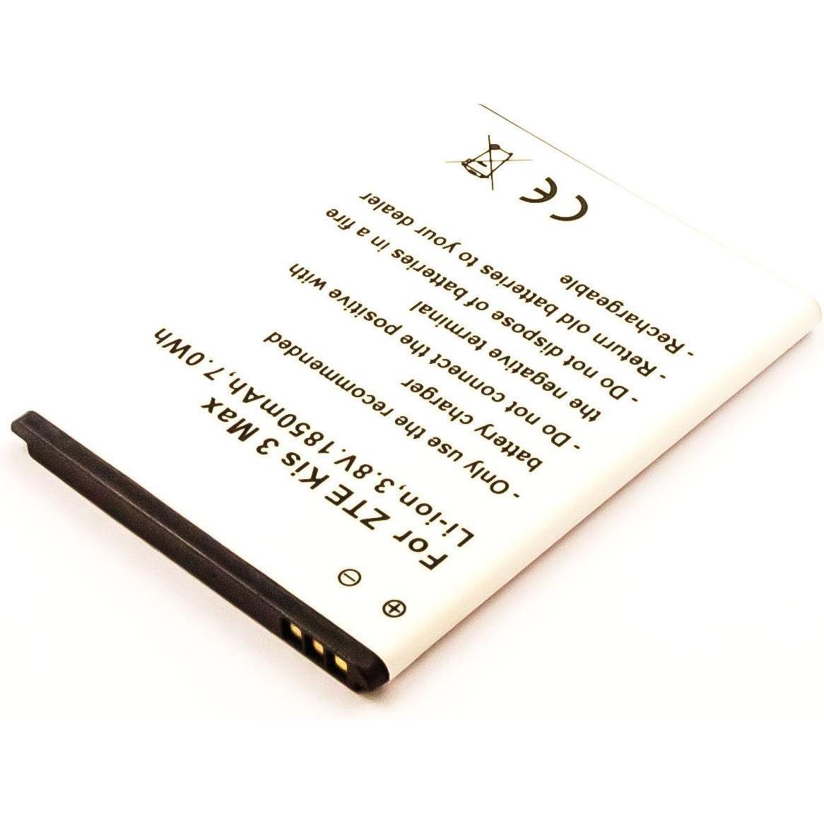 AGI Akku kompatibel mit ZTE Kis 3 Max Li3818T43P3h695144, Smartphone Akku