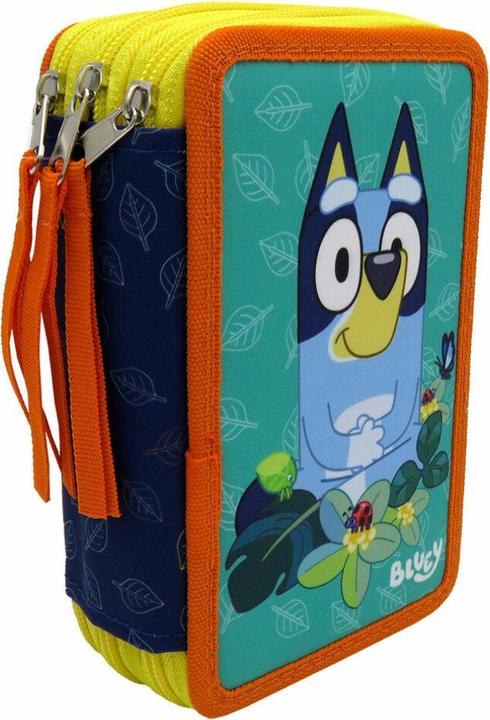 Produktbild CyP Brands Bluey Leaves triple pencil case