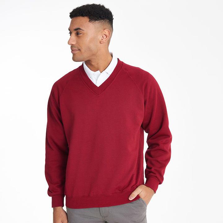 Immagine prodotto Maddins Felpa Pullover Coloursure con scollo a V (L)