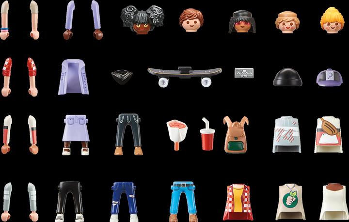 Actual product image Playmobil My Figures: Fashion (71401, Playmobil City Life)