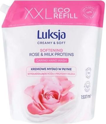 Luksja Savon liquide crémeux, Rose, réserve 1500ml