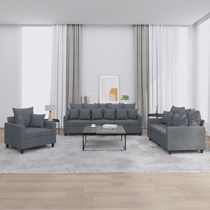 Actual product image vidaXL Sofagarnitur (2 person sofa, 3-seater)