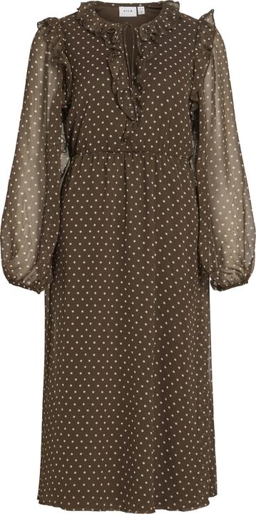 Image du produit Vila VIHARLEY Langärmeliges Maxikleid (42)