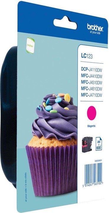Actual product image Brother Lc-123m (M)