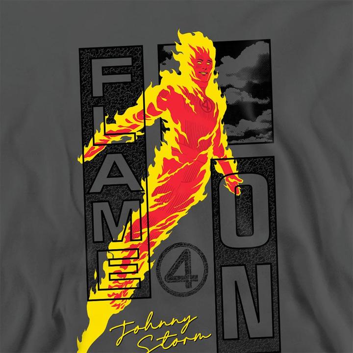 Produktbild Fantastic Four Flame On Johnny Storm Sweatshirt (M)