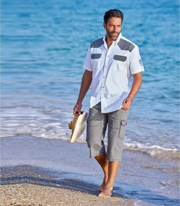 Actual product image Atlas For Men Pantaloni Cargo Ritagliata Uomo (XXL)