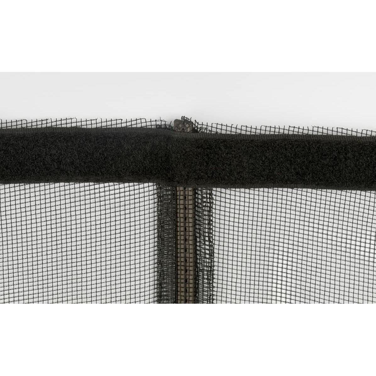 Schellenberg, Fliegengitter, Fliegenvorhang Türen Plattenspeicher Fiberglas Anthrazit (120 x 240 cm) (120 x 240 cm)