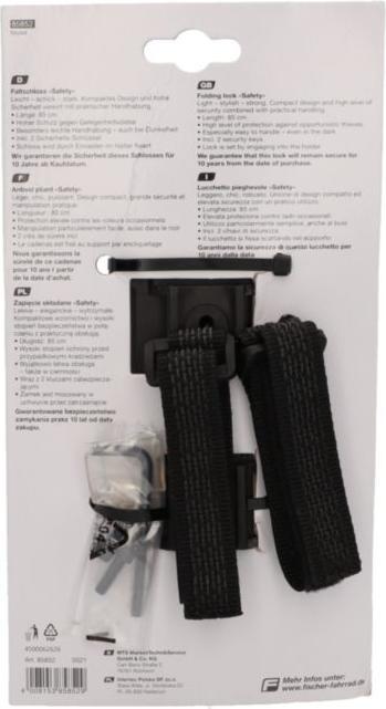 Actual product image Fischer folding lock (80 cm)