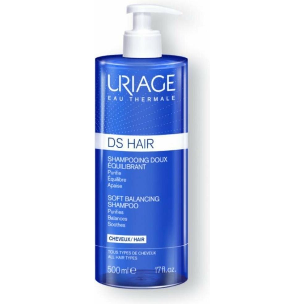 Thumbnail - Uriage, Shampoo, DS Hair Soft Balancing Shampoo (500 ml, Flüssiges Shampoo)