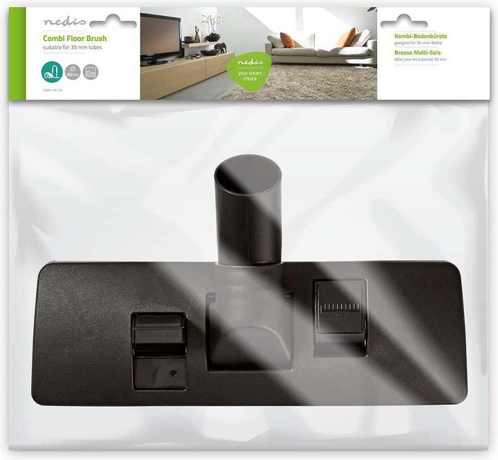 Image du produit Nedis Brosse universelle pour le nettoyage à l'aspirateur ø35mm VCBR110CF35