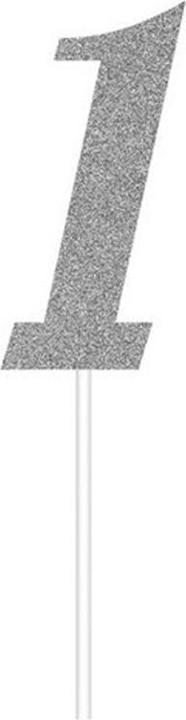 Actual product image Creative Party Number 1 Cake Topper