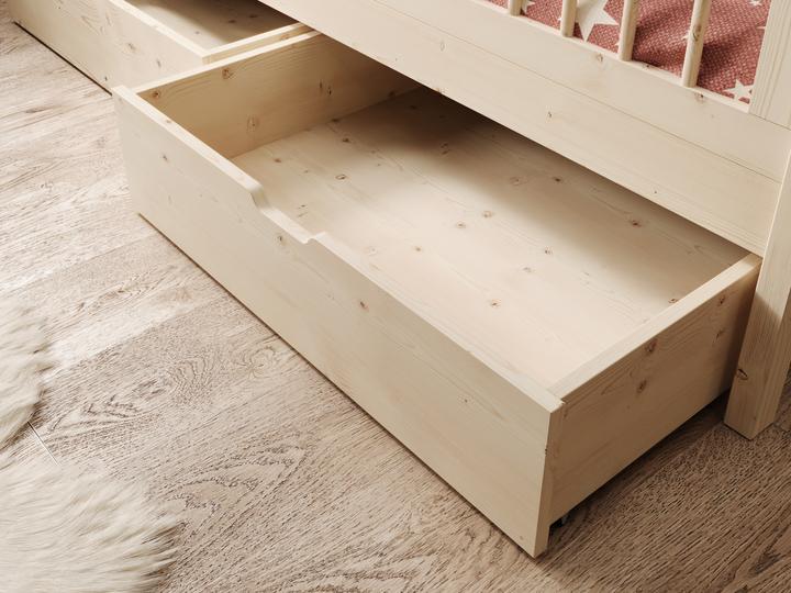 Produktbild ADRK Furniture Kinderbett Flora mit Matratze (200 x 90 cm)