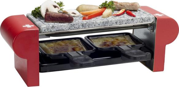 Actual product image Nouvel 2er Raclette "Stone" Swiss Edition