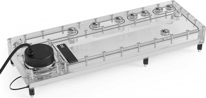 Image du produit Alphacool AGB Core Distro Plate 420 Links VPP/D5 mit VPP Apex Pumpe