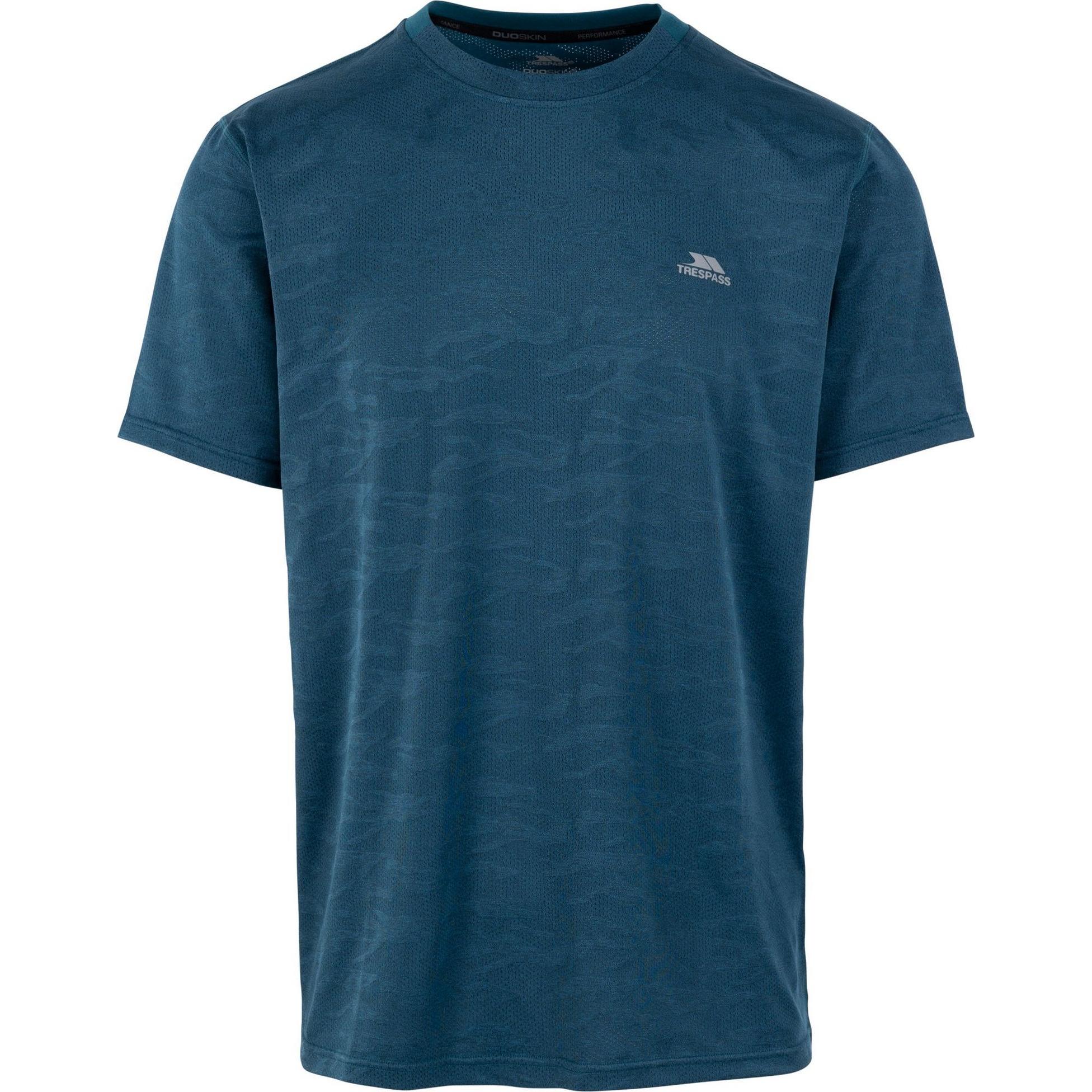 Trespass, Herren, Shirt, TIBER Herren T-Shirt, Blau, (M)