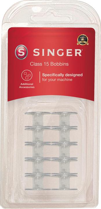 Singer Bobines classe 15, paquet de 10