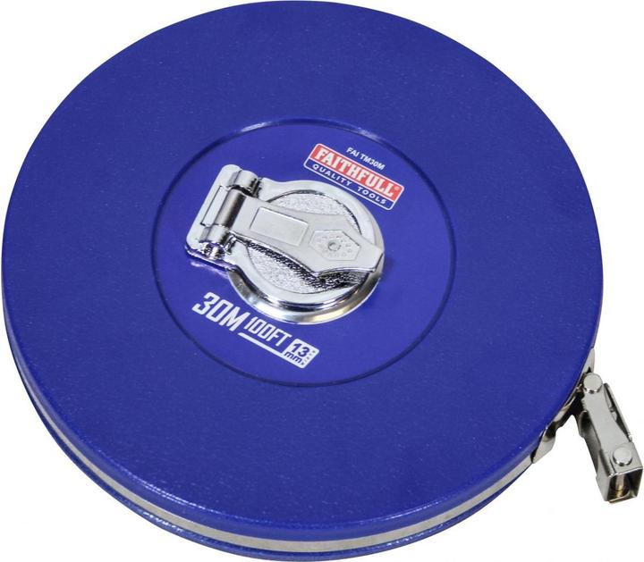 Actual product image Faithfull Rounded Long Tape (30.48 m)