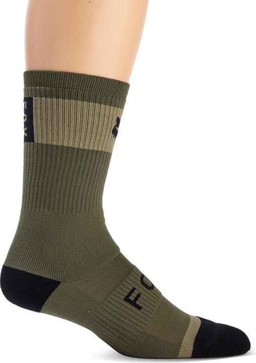 Actual product image Fox SOCKS 23 8" DEFEND WINTER GREEN L/XL (L/XL)