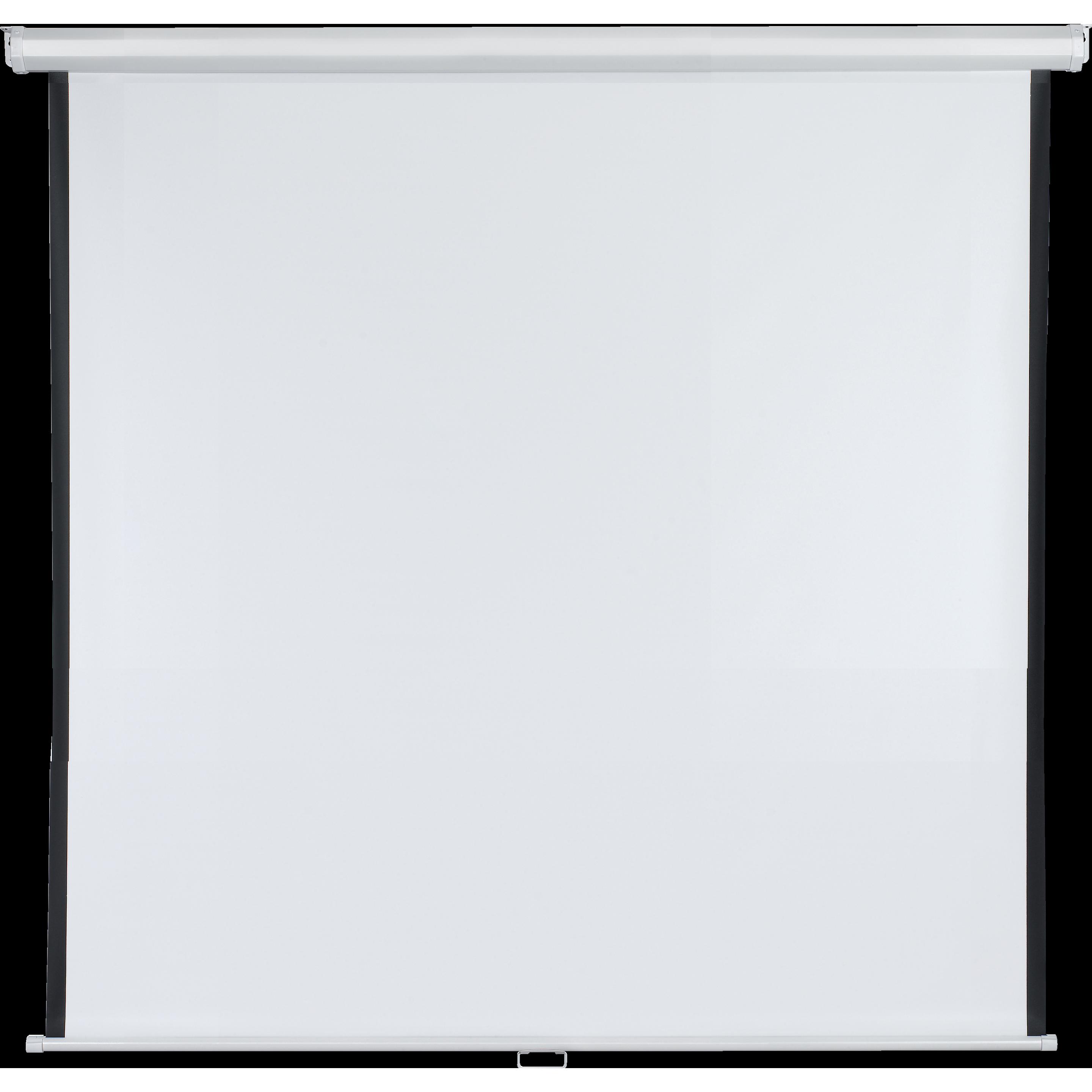 Franken Rolloleinwand 150 x cm Projektionsfläche (59.06", 1:1), Leinwand, Weiss