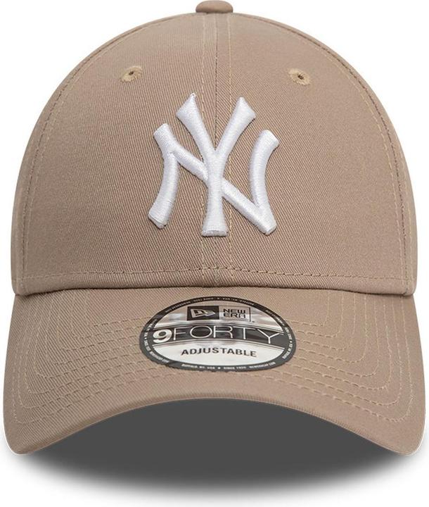 Actual product image New Era 9Forty Strapback Cap - New York Yankees ash brown (One size)