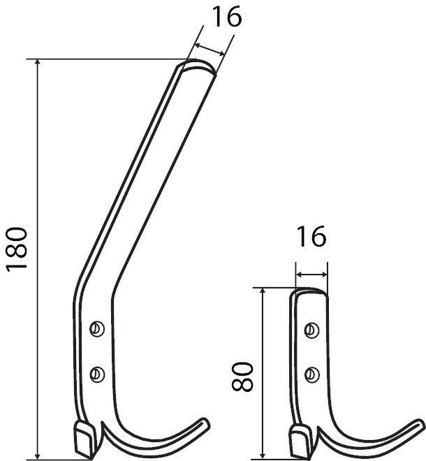 Actual product image Werkstarck Coat hook