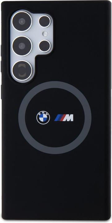 Produktbild BMW BMHML23SROK S928 czarny/black hardcase M Silicone Printed Ring MagSafe (Samsung Galaxy S24 Ultra)