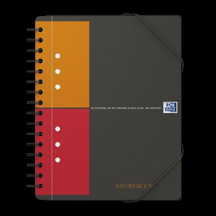 Produktbild Oxford Meetingbook (A5+, Kariert, Weicher Einband)