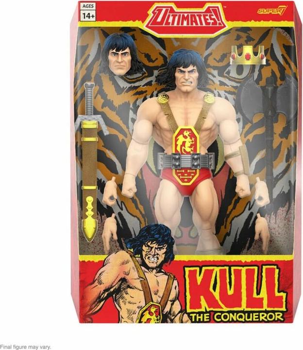 Actual product image Super7 Conan the Barbarian Ultimates action figure Kull The Conqueror 18 cm