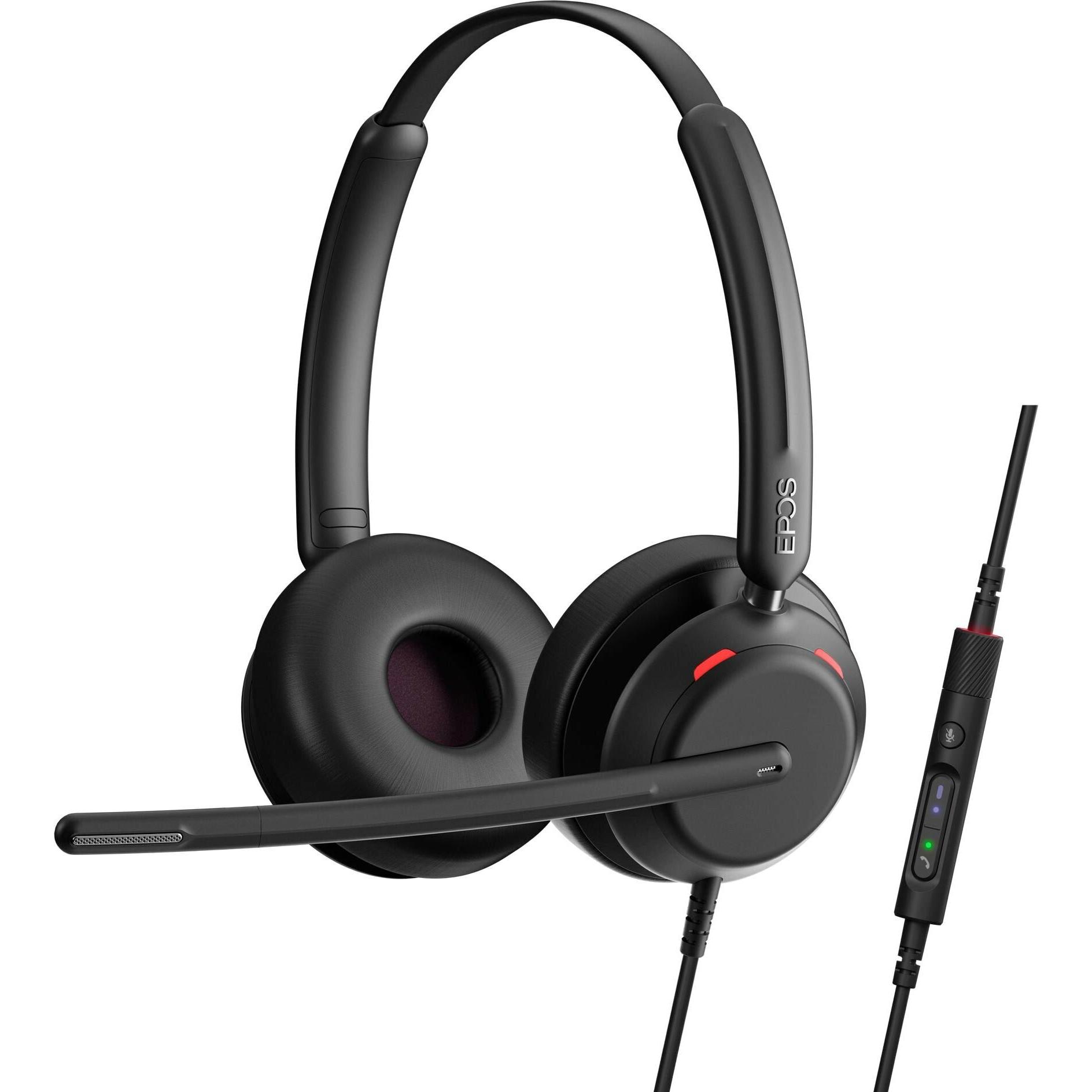 EPOS IMPACT 760T (Kabelgebunden, USB-C), Office Headset, Schwarz
