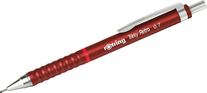 Produktbild Rotring Feinminenstift Tikky 0,7 Rot 12 Stück (0.70 mm, 2B, 1 x)