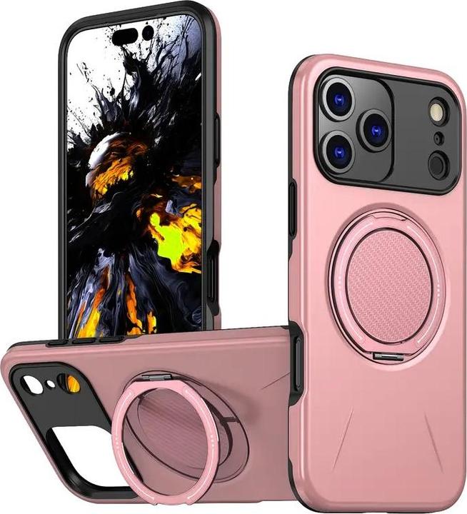Actual product image Cbx Stossfeste Handyhülle iPhone 17 Pro Max mit 360° Ring (Apple iPhone 17 Pro Max)
