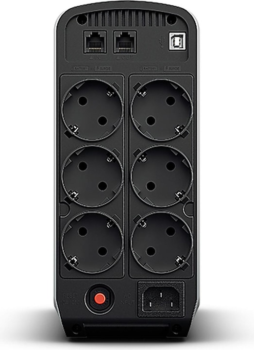 Actual product image Cyberpower CP900EPFCLCD 900VA/540W Line-Interactive Sine Wave USB LowNoise 6x Schuko comp. to QNAP TS-251 S... (900 VA, 540 W, Line-interactive UPS)