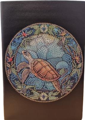 Diamond Painting Notizbuch Schildkröte